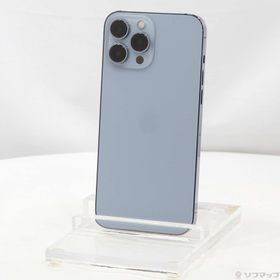 (中古)Apple iPhone13 Pro Max 128GB シエラブルー MLJ73J/A SIMフリー(262-ud)