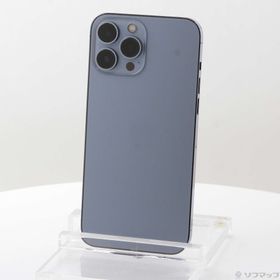 (中古)Apple iPhone13 Pro Max 256GB シエラブルー MLJD3J/A SIMフリー(276-ud)