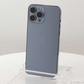 (中古)Apple iPhone13 Pro Max 1TB シエラブルー MLKK3J/A SIMフリー(262-ud)