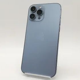 【中古】Apple 国内版 【SIMフリー】 iPhone 13 Pro Max 128GB シエラブルー MLJ73J/A【札幌南2条】保証期間１週間【ランクC】