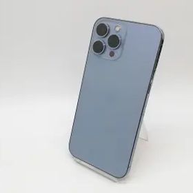 【中古】Apple au 【SIMフリー】 iPhone 13 Pro Max 256GB シエラブルー MLJD3J/A【鹿児島中町】保証期間１週間【ランクC】