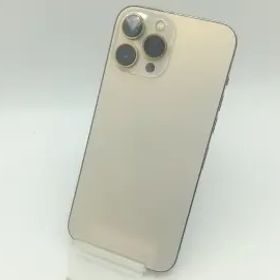 【中古】Apple SoftBank 【SIMフリー】 iPhone 13 Pro Max 128GB ゴールド MLJ63J/A【大須アメ横】保証期間１ヶ月【ランクC】