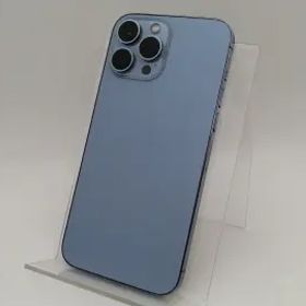 【中古】Apple 国内版 【SIMフリー】 iPhone 13 Pro Max 128GB シエラブルー MLJ73J/A【小倉駅前】保証期間１ヶ月【ランクC】
