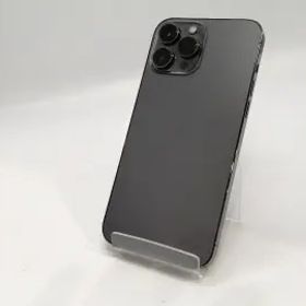 【中古】Apple SoftBank 【SIMフリー】 iPhone 13 Pro Max 128GB グラファイト MLJ43J/A【浜松駅前】保証期間１ヶ月【ランクC】