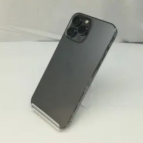 【中古】Apple 国内版 【SIMフリー】 iPhone 13 Pro Max 256GB グラファイト MLJ83J/A【高崎モントレー】保証期間１週間【ランクC】