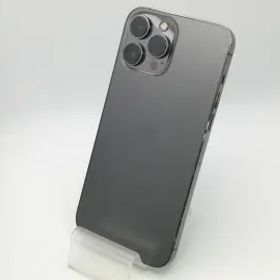 【中古】Apple docomo 【SIMフリー】 iPhone 13 Pro Max 128GB グラファイト MLJ43J/A【新橋烏森通り】保証期間１ヶ月【ランクB】