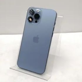 【中古】Apple SoftBank 【SIMフリー】 iPhone 13 Pro Max 128GB シエラブルー MLJ73J/A【仙台イービーンズ】保証期間１ヶ月【ランクB】