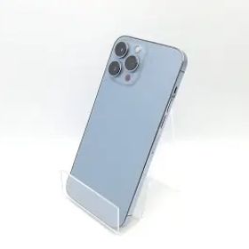 【中古】Apple au 【SIMフリー】 iPhone 13 Pro Max 256GB シエラブルー MLJD3J/A【熊本】保証期間１ヶ月【ランクB】