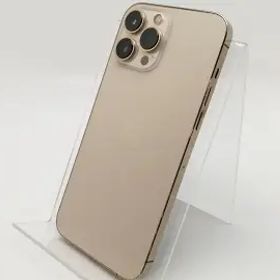 【中古】【赤ロム保証あり】Apple au 【SIMフリー】 iPhone 13 Pro Max 1TB ゴールド MLKJ3J/A【津田沼】保証期間１ヶ月【ランクB】
