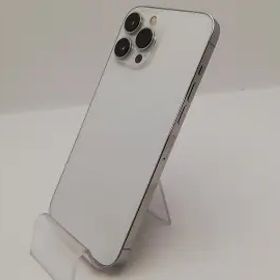 【中古】Apple 国内版 【SIMフリー】 iPhone 13 Pro Max 256GB シルバー MLJ93J/A【新宿東口】保証期間１ヶ月【ランクC】