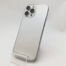 【中古】Apple 国内版 【SIMフリー】 iPhone 13 Pro Max 256GB シルバー MLJ93J/A【新宿東口】保証期間１ヶ月【ランクB】