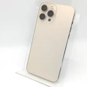 【中古】Apple au 【SIMフリー】 iPhone 13 Pro Max 256GB ゴールド MLJA3J/A【中野】保証期間１ヶ月【ランクB】