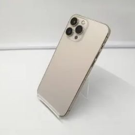 【中古】Apple au 【SIMフリー】 iPhone 13 Pro Max 128GB ゴールド MLJ63J/A【札幌】保証期間１ヶ月【ランクA】