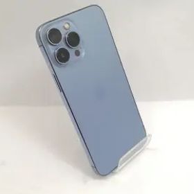 【中古】Apple docomo 【SIMフリー】 iPhone 13 Pro Max 128GB シエラブルー MLJ73J/A【宇田川】保証期間１週間【ランクC】
