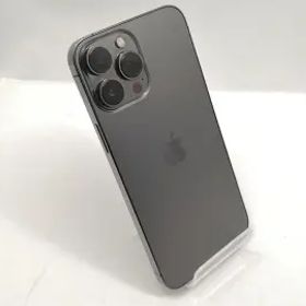 【中古】【赤ロム保証あり】Apple au 【SIMフリー】 iPhone 13 Pro Max 256GB グラファイト MLJ83J/A【宇田川】保証期間１ヶ月【ランクB