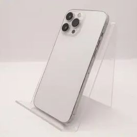 【中古】Apple 国内版 【SIMフリー】 iPhone 13 Pro Max 256GB シルバー MLJ93J/A【新宿東口】保証期間１ヶ月【ランクC】
