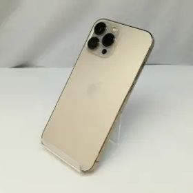 【中古】Apple au 【SIMフリー】 iPhone 13 Pro Max 256GB ゴールド MLJA3J/A【大阪堂島】保証期間１ヶ月【ランクA】