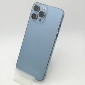 【中古】【赤ロム保証あり】Apple SoftBank 【SIMフリー】 iPhone 13 Pro Max 256GB シエラブルー MLJD3J/A【秋葉3号】保証期間１ヶ月【