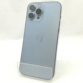 【中古】Apple SoftBank 【SIMフリー】 iPhone 13 Pro Max 256GB シエラブルー MLJD3J/A【川崎】保証期間１ヶ月【ランクC】