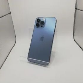 【中古】【赤ロム保証あり】Apple SoftBank 【SIMフリー】 iPhone 13 Pro Max 256GB シエラブルー MLJD3J/A【川崎】保証期間１ヶ月【ラン