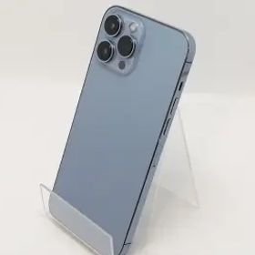 【中古】Apple au 【SIMフリー】 iPhone 13 Pro Max 1TB シエラブルー MLKK3J/A【千葉】保証期間１ヶ月【ランクC】