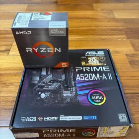 自作PCセット Ryzen 5 5600GT ASUS PRIME A520M