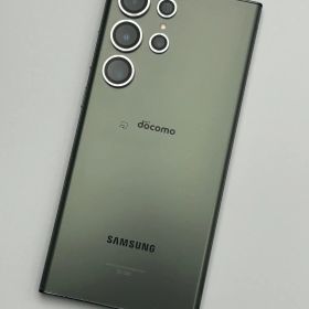 【中古C】Galaxy S23 Ultra SC-52D 256GB グリーン SIMフリー 白ロム