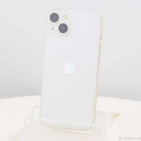 ソフマップ 〔中古品〕 iPhone13 128GB スターライト MLND3J／A SIMフリー【258】