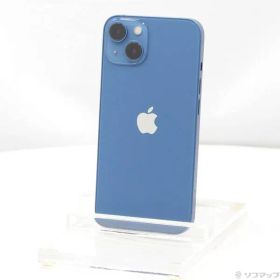 ソフマップ 〔中古品〕 iPhone13 128GB ブルー MLNG3J／A SIMフリー【349】