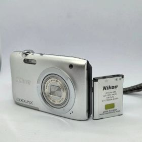 【スマホ転送OK】ニコン Nikon COOLPIX A100 シルバー