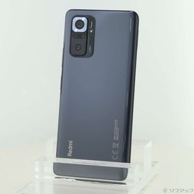 (中古)XIAOMI Redmi Note 10 Pro 128GB オニキスグレー REDMINOTE10PRO SIMフリー(377-ud)