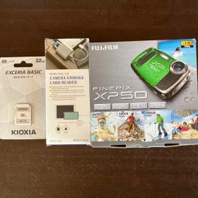 【美品】FinePix XP50 Lightning SDカードリーダー