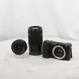 ソフマップ 〔中古品〕 α6400 ILCE-6400Y ダブルズームレンズキット ブラック【305】