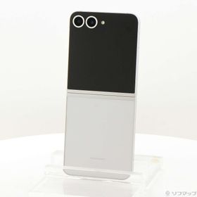 (中古)SAMSUNG Galaxy Z Flip6 256GB ホワイト SM-F741Q SIMフリー(348-ud)