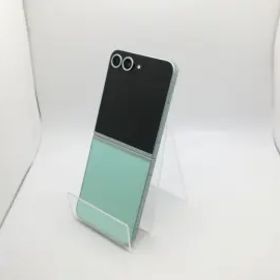 【中古】SAMSUNG 国内版 【SIMフリー】 Galaxy Z Flip6 ミント 12GB 256GB SM-F741QLGASJP【新橋】保証期間１ヶ月【ランクC】