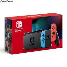 (本体)(未使用)Nintendo Switch(ニンテンドースイッチ) Joy-Con(L) ネオンブルー/(R) ネオンレッド(HAD-S-KABAA) 任天堂