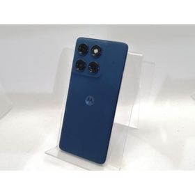 【中古】MOTOROLA UQmobile 【SIMフリー】 motorola edge 60 8GB 128GB PANTONE ジブラルタルシーネイビー【高崎モントレー】保証期間１ヶ月【ランクB】