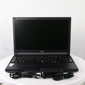中古 Fujitsu LIFEBOOK A579/BW FMVA6400XD(Intel Core i5 8265U/8GB/HDD500GB/DVD Reader/オンボード/15.6/1366x768/Wi-Fi/W11H64 MAR) 185270 状態： C:並品