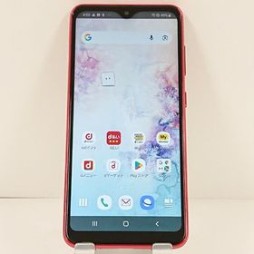 Galaxy A20 SC-02M ドコモ レッド c21236