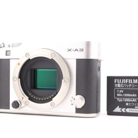 ★良品★富士フイルム FUJIFILM X-A3 ボディ シルバー★ M1514＃36