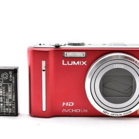 【返品保証】並品｜Panasonic パナソニック LUMIX DMC-TZ10 赤 コンパクトデジタルカメラ #C260705-15