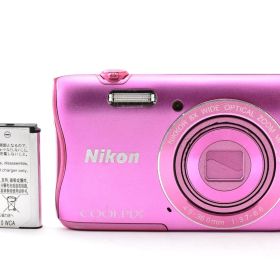 【返品保証】訳あり｜Nikon ニコン COOLPIX S3700PK ピンク コンパクトデジタルカメラ #C260707-02