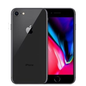 美品 iPhone8 64GB スペースグレイ SIMロック解除済み 新品ケース付き