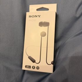 SONY ワイヤレスイヤホン WI-C100 25時間 ブラック