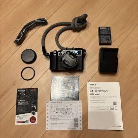FUJIFILM x100vi 完動品 バッテリー フィルター、フード おまけ