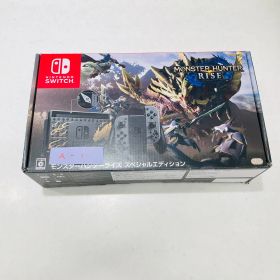 付属品完備 美品 Nintendo Switch モンスターハンターライズ スペシャルエディション 新型 バッテリー強化版 2021年製 液晶キズなし 箱付 動作良好 任天堂 スイッチ XKJ10065582588