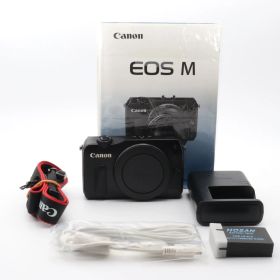 Canon ミラーレス一眼カメラ EOS M ボディ ブラック EOSMBK-BODY