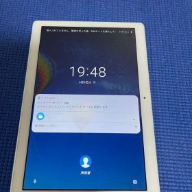 Lenovo 801LV ホワイト Androidタブレット 本体