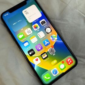 Apple iPhone X 本体 ブラック64GB SIMFREE
