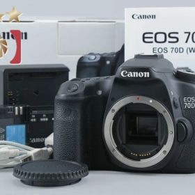 【中古】Canon キヤノン EOS 70D デジタル一眼レフカメラ 元箱付き